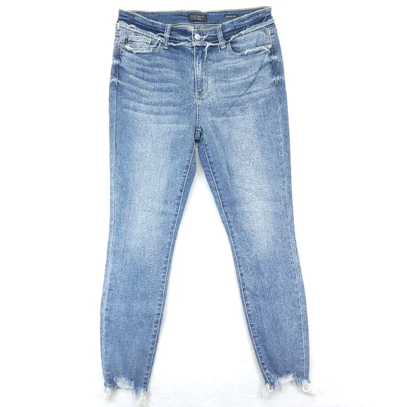 Judy Blue Jeans Size 15/32 Womens Slim Fit Skinny Medium Wash Blue Denim - Picture 3 of 10